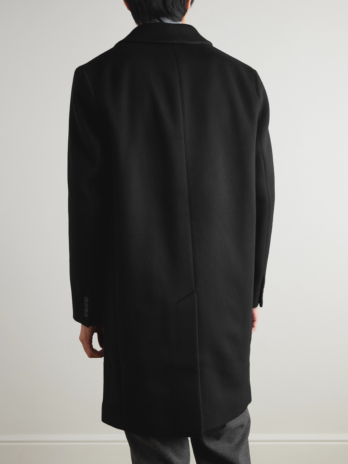  Mr P. - Wool And Cashmere-blend Coat - Men - Black - Xs 