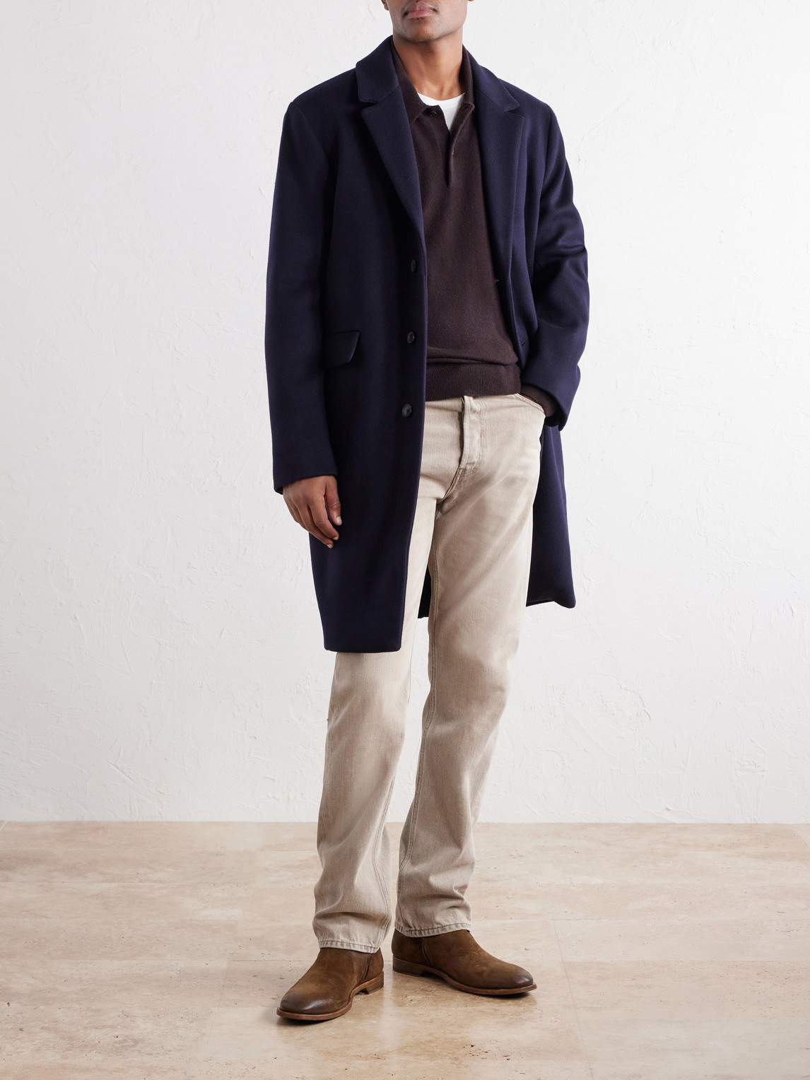 Mr P. - Wool And Cashmere-Blend Coat