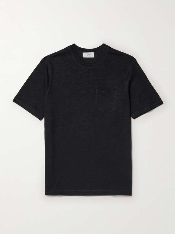 MRP Linen and Organic Cotton-Blend T-Shirt