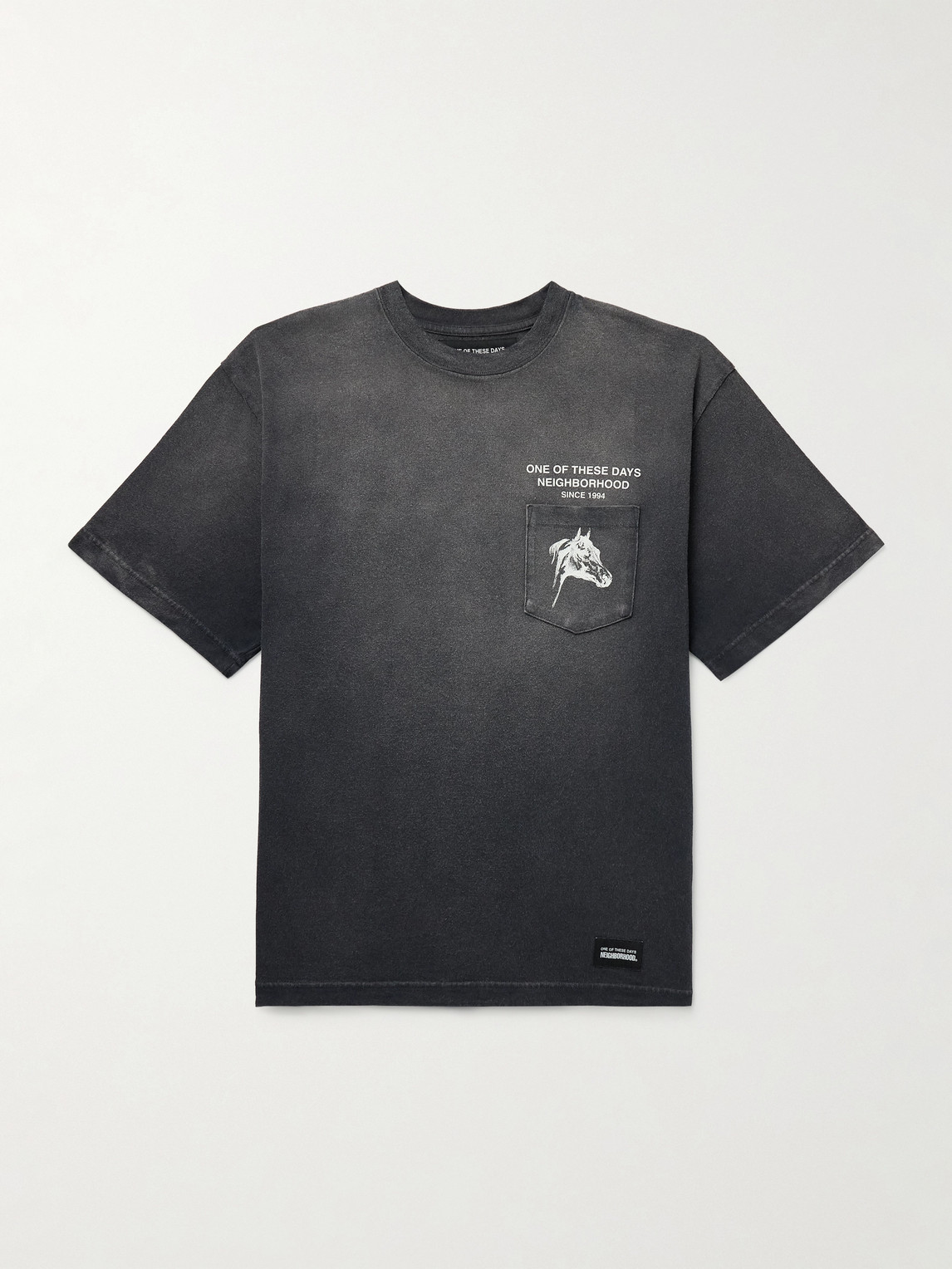Neighborhood One of These Days Logo-Print Cotton-Jersey T-hirt - Men