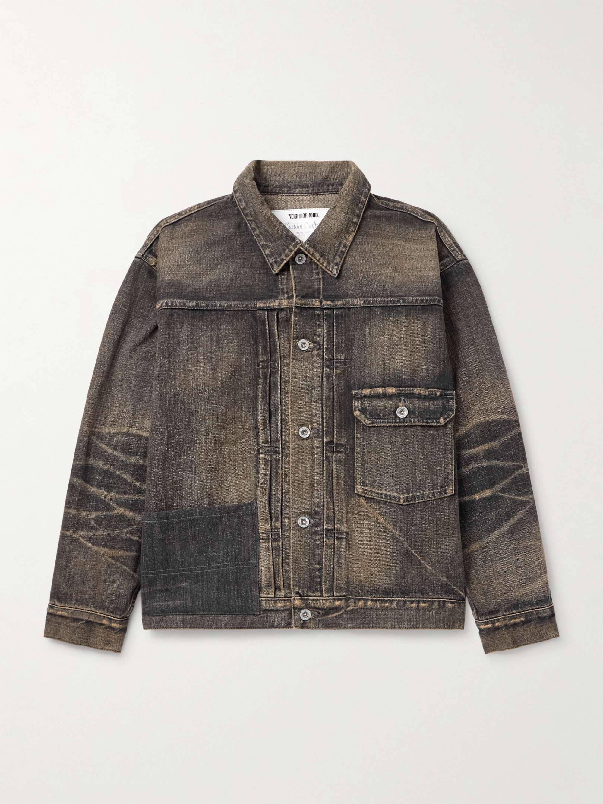 ジャケット・アウター neighborhood savage denim jacket TYPE-1 NEIGHBORHOOD Savage Type-1 Denim Jacket for Men | MR PORTER