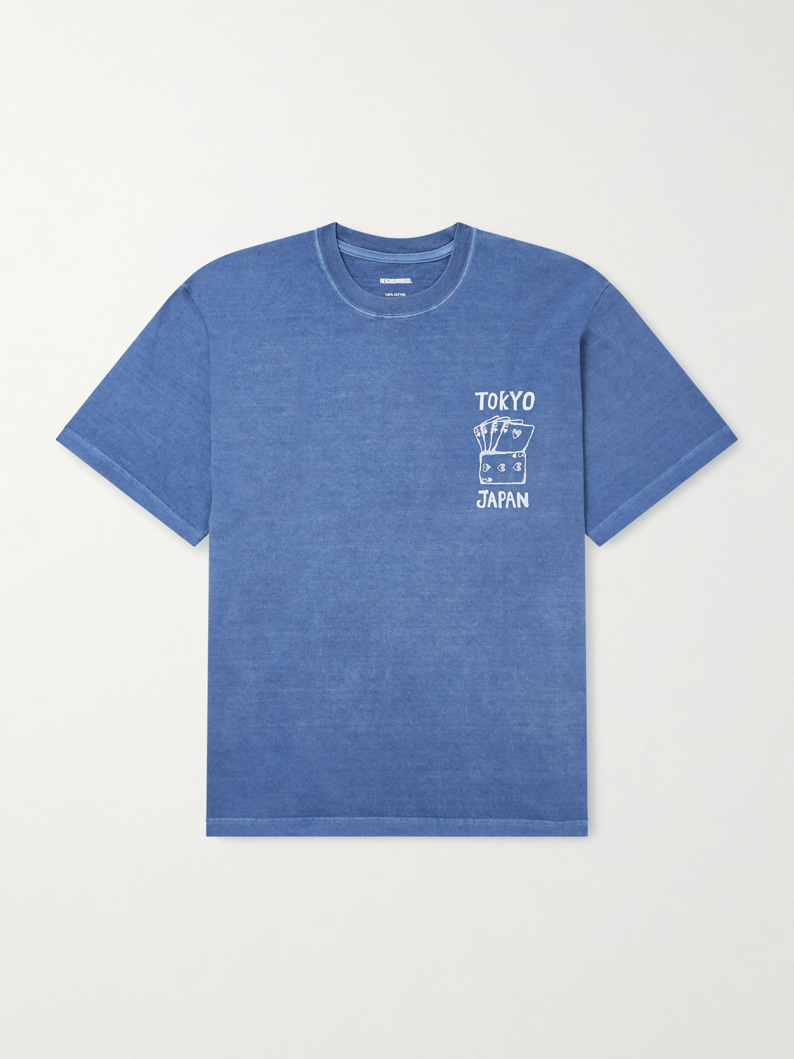 Neighborhood Logo-Print Cotton-Jersey T-hirt - Men