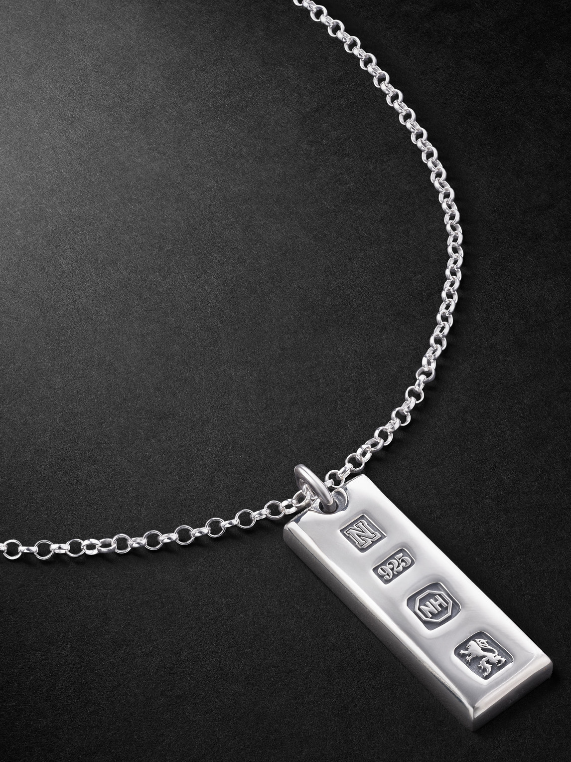 Neighborhood Ingot Silver Necklace - Men