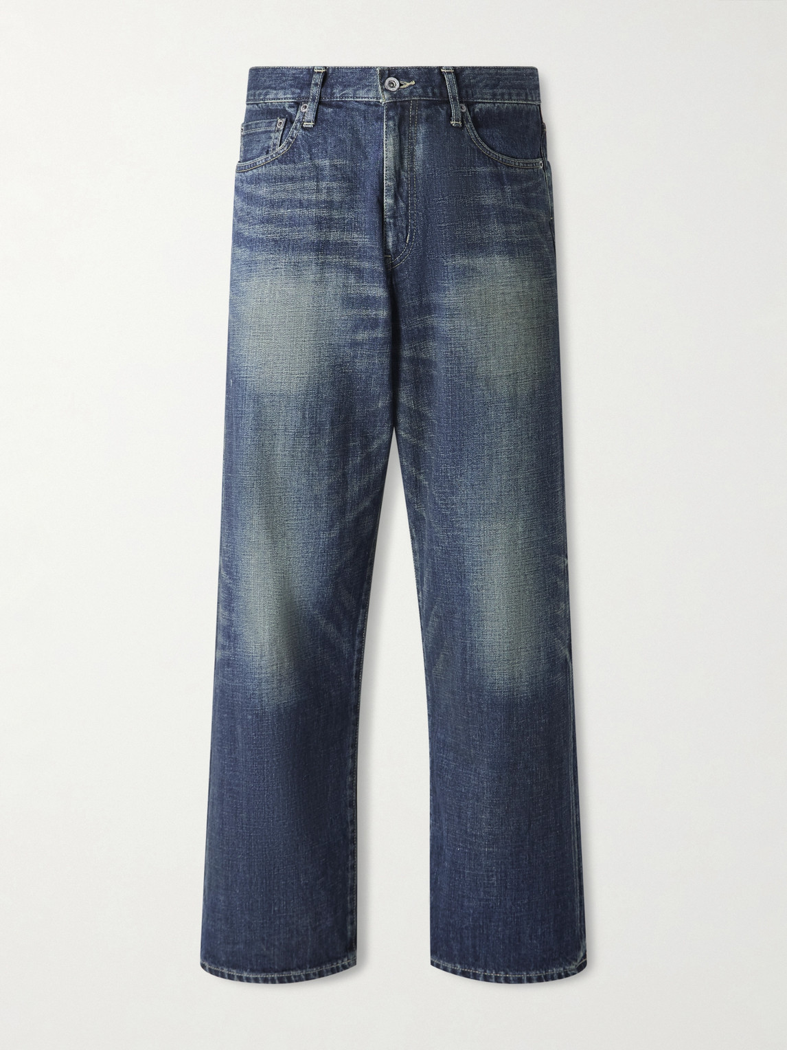 Neighborhood Wide-Leg Selvedge Jeans - Men
