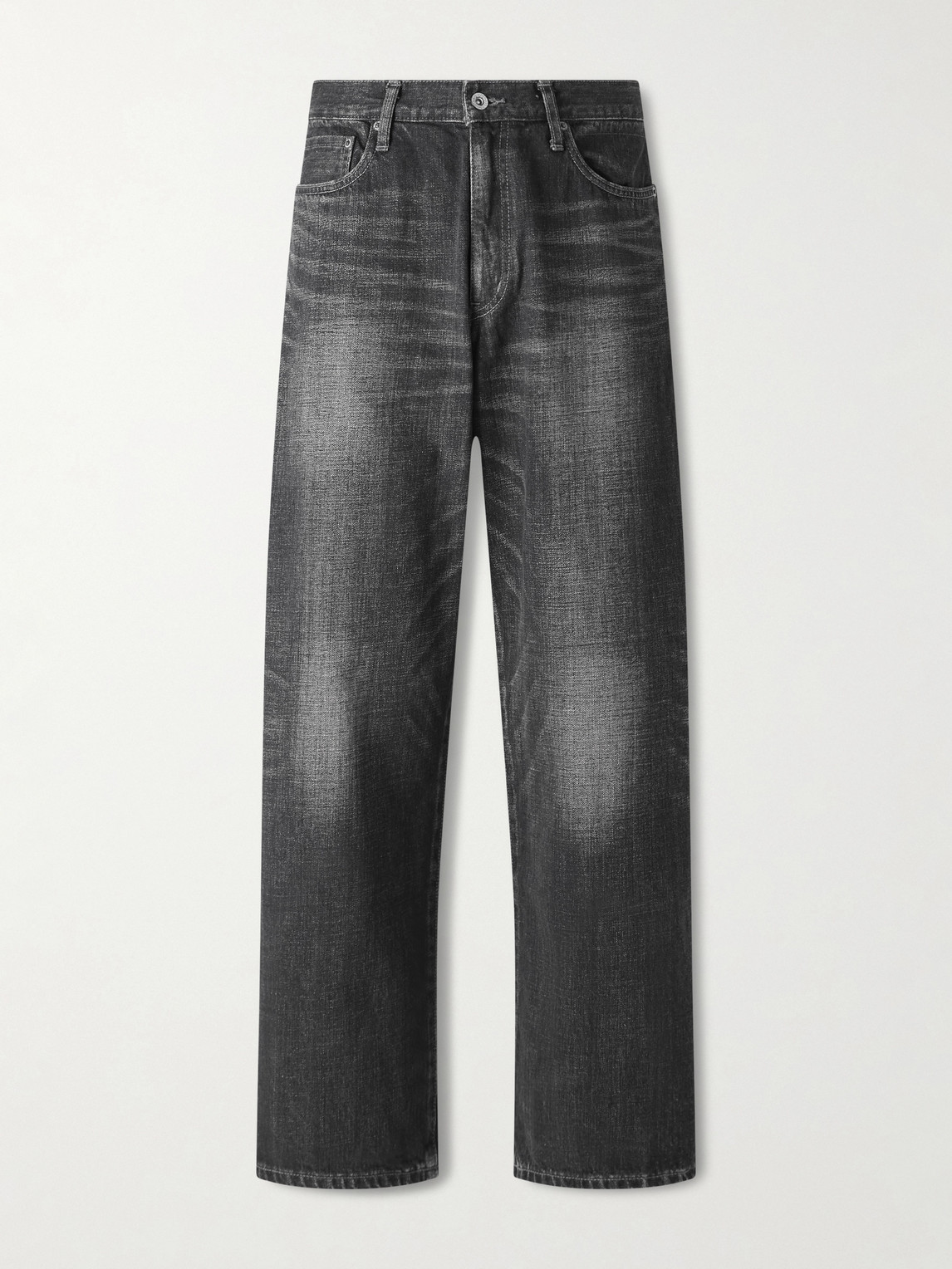 Neighborhood Wide-Leg elvedge Jeans - Men