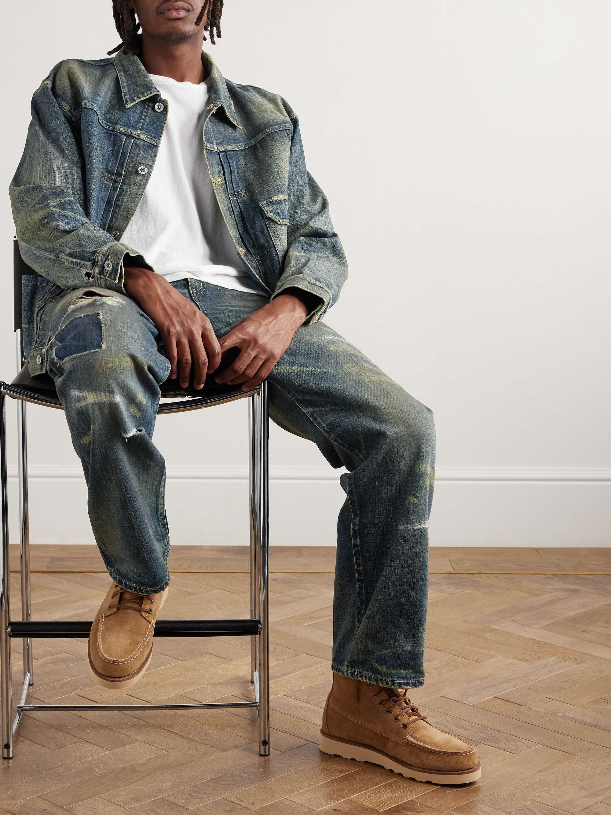 ジャケット・アウター neighborhood savage denim jacket TYPE-1 NEIGHBORHOOD Savage Type-1 Denim Jacket for Men | MR PORTER