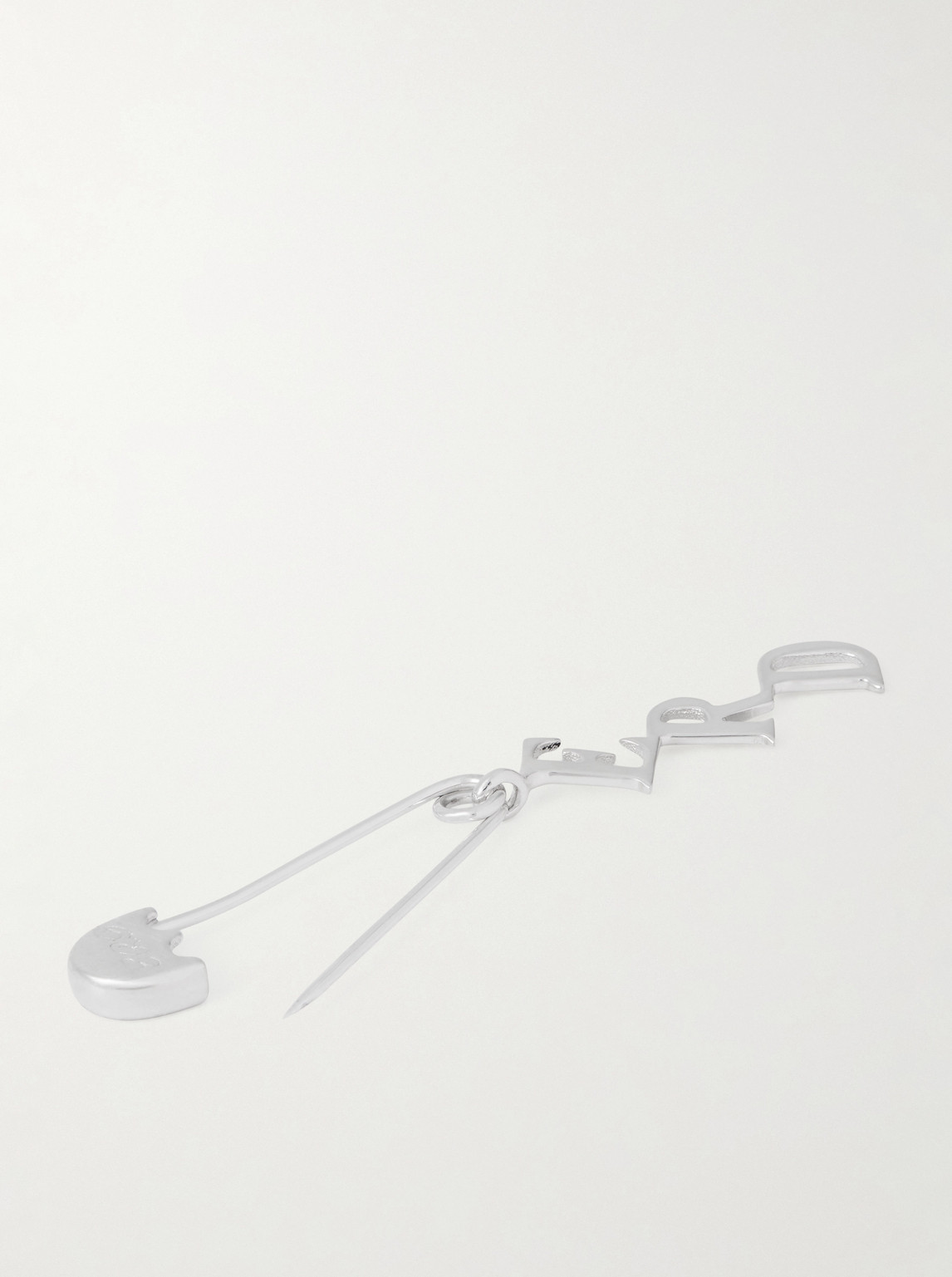 Silver Safety Pin Earring | ENFANTS RICHES DEPRIMES | FETCHING
