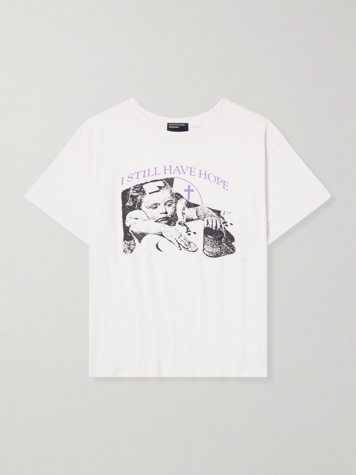 Enfants Riches Déprimés I Still Have Hope Printed Cotton T-Shirt - Men