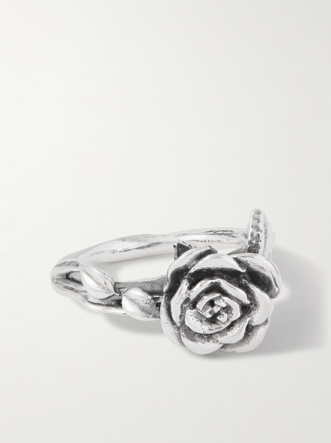 Enfants Riches Déprimés Rose Silver Ring - Men