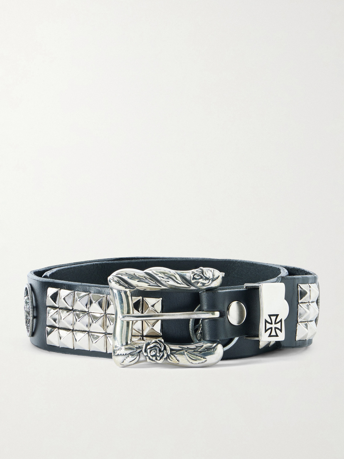 Enfants Riches Déprimés Dog In Restraint 3.5cm Studded Leather Belt EU 95