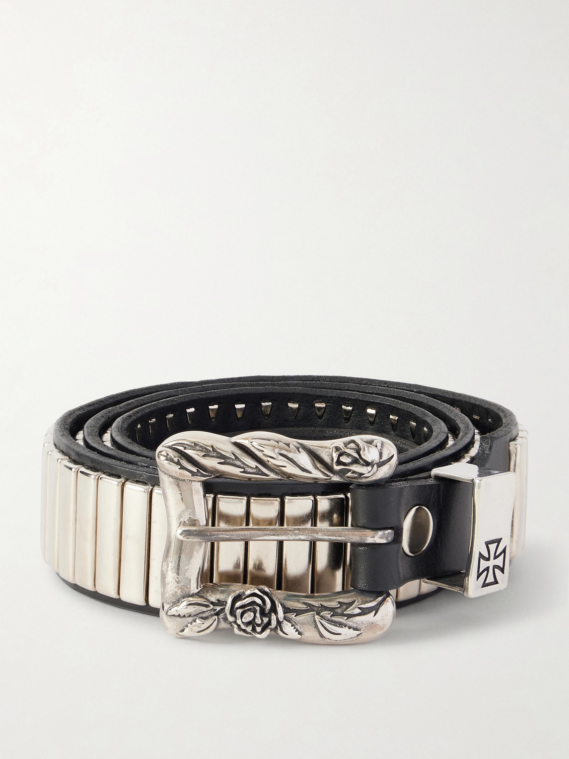 Enfants Riches Déprimés Mechanic 3.5cm Studded Leather Belt EU 100