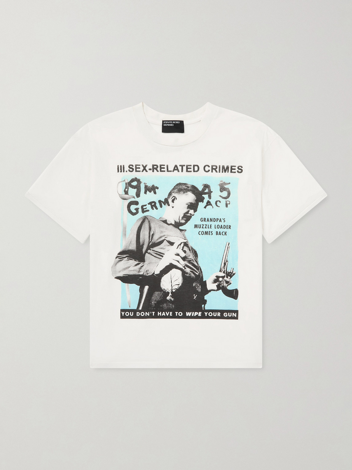 Enfants Riches Déprimés Crimes Printed Cotton-Jersey T-hirt - Men