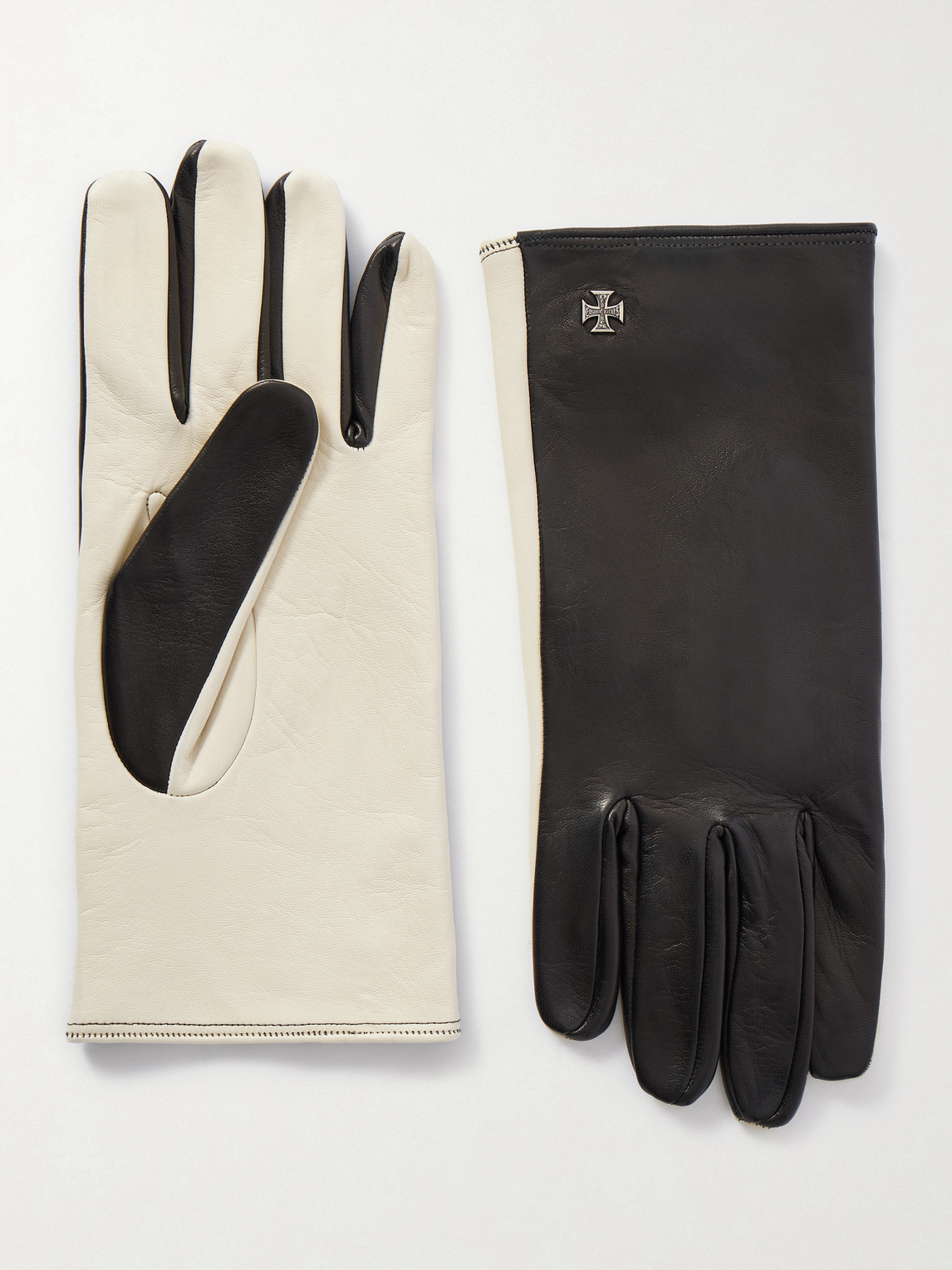 Enfants Riches Déprimés Two-Tone Leather Gloves - Men