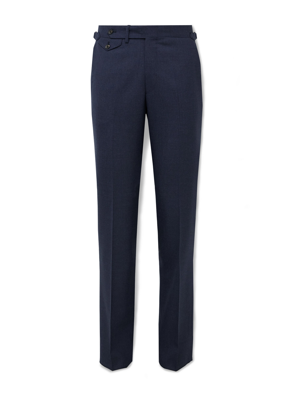 Slim-Fit Straight-Leg Virgin Wool Suit Trousers