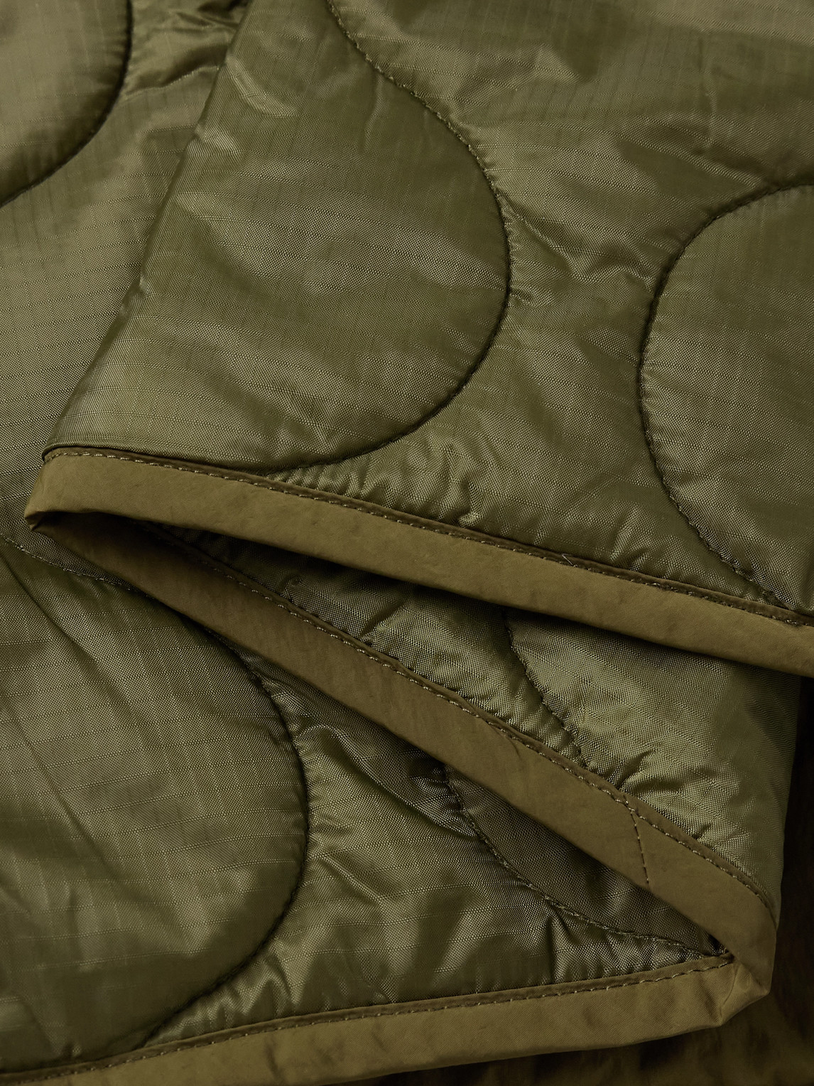 Corridor Quilted Ripstop Jacket In Green