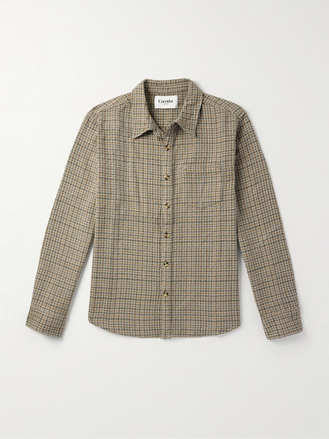Corridor oonrock Checked Cotton Shirten