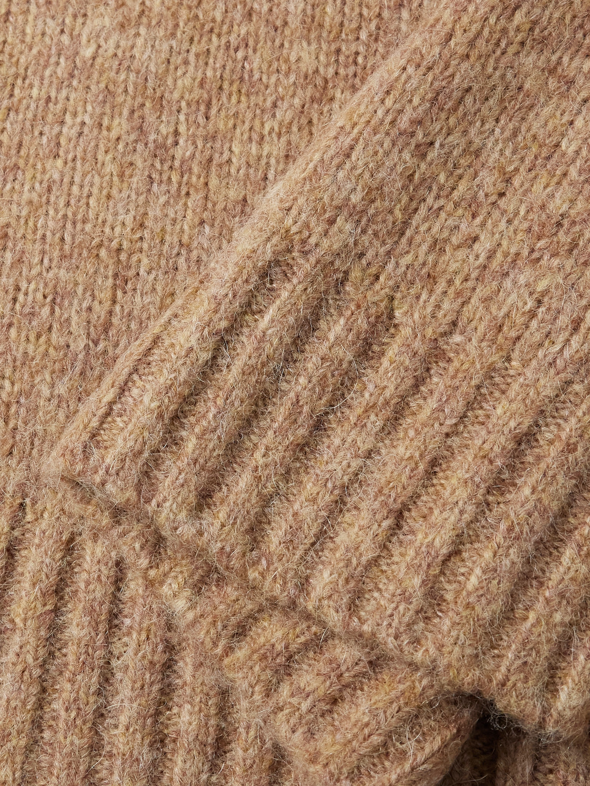 Corridor Minimalist Crewneck Sweatshirt With Round Neckline In Brown