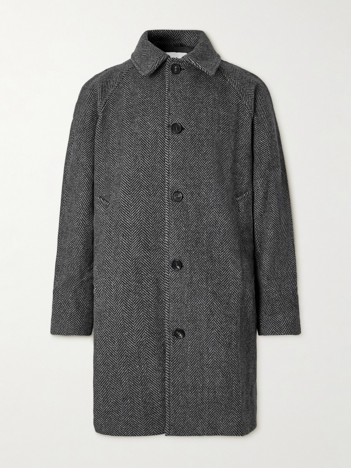 Corridor – Herringbone Wool Coat