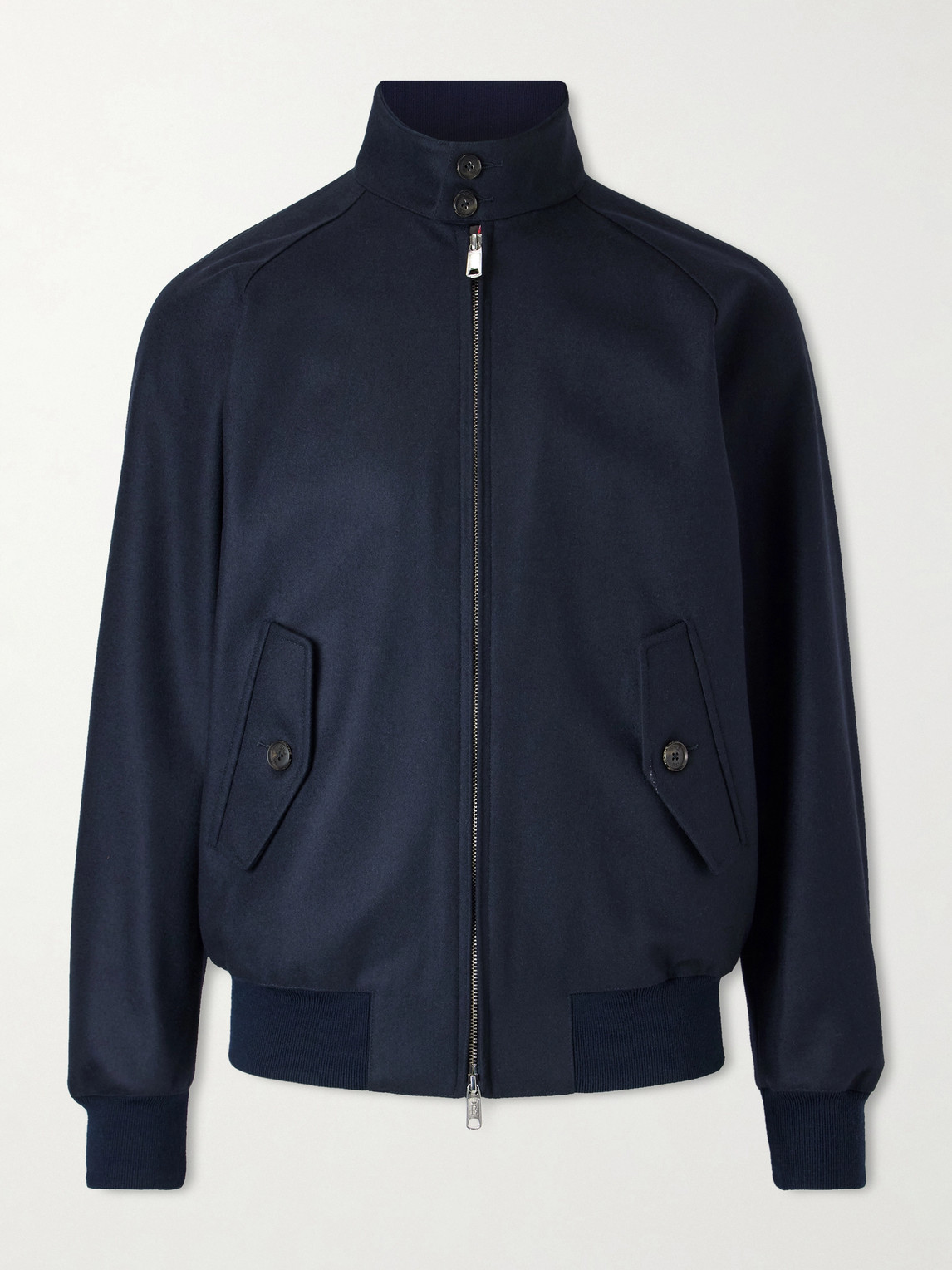 Baracuta – G9 Melton Virgin Wool-Blend Harrington Jacket