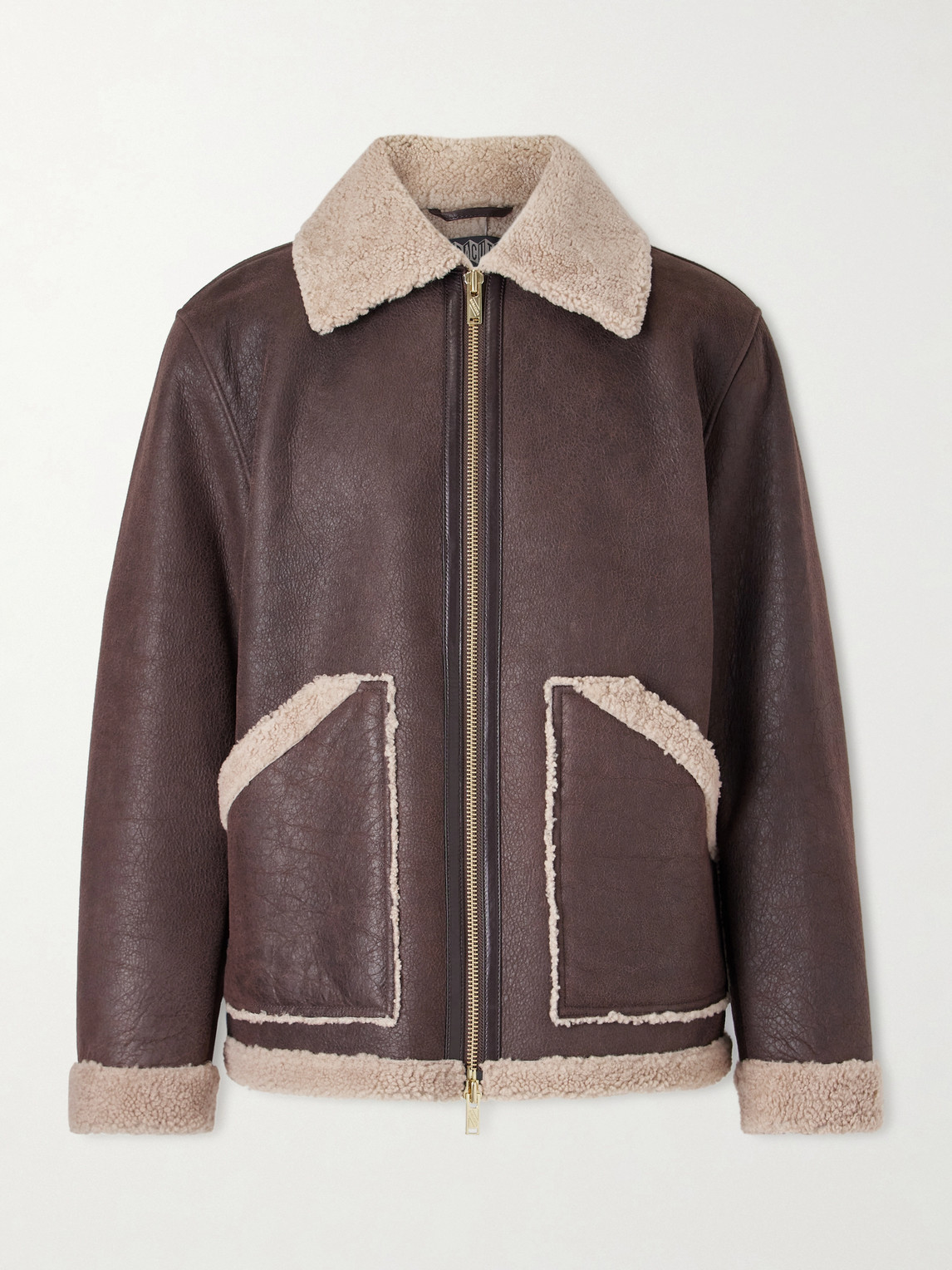Baracuta – Shearling Aviator Jacket