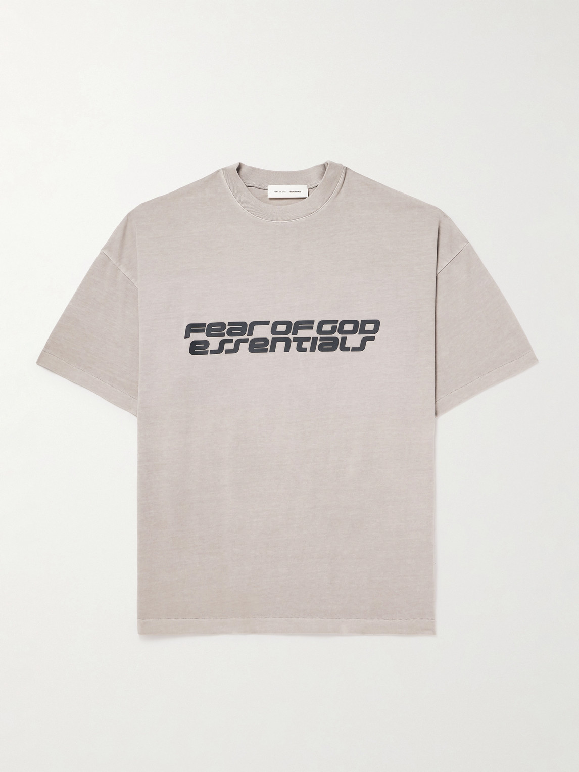 Fear of God Essentials 90s Oversized Logo-Print Cotton-Jersey T-Shirt - Men