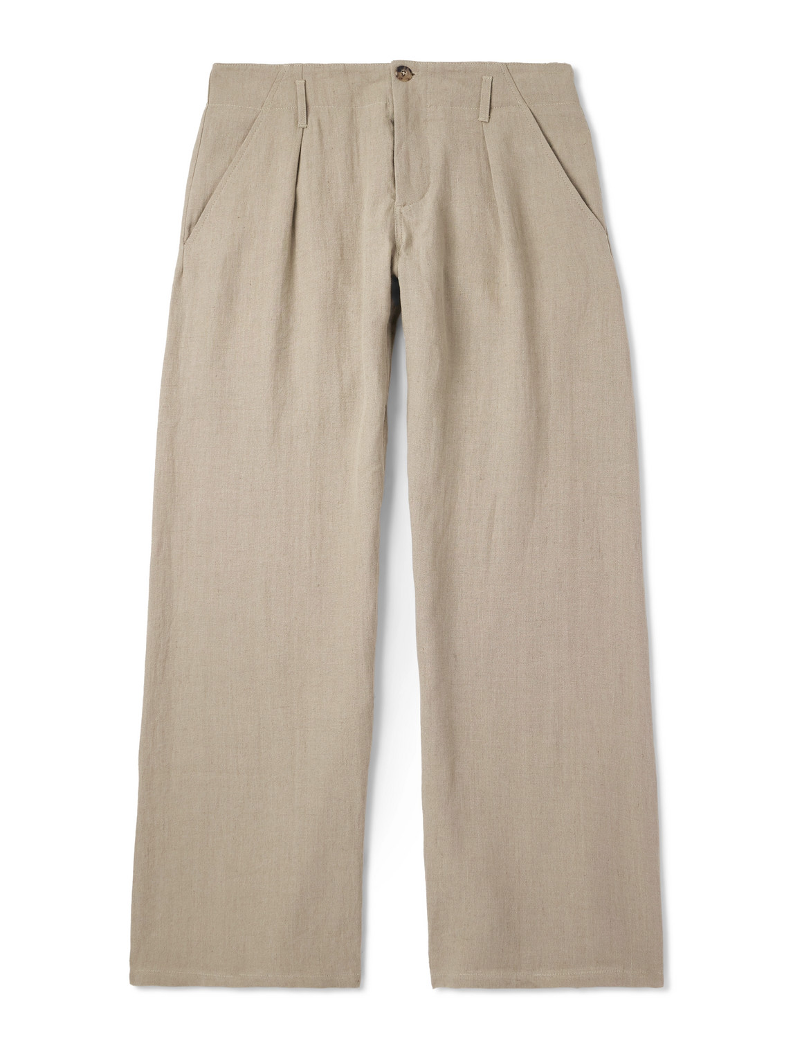パンツ OUR LEGACY Emporio Armani CARICO TROUSER Our Legacy - Carico Trouser Oliva Pure Linen