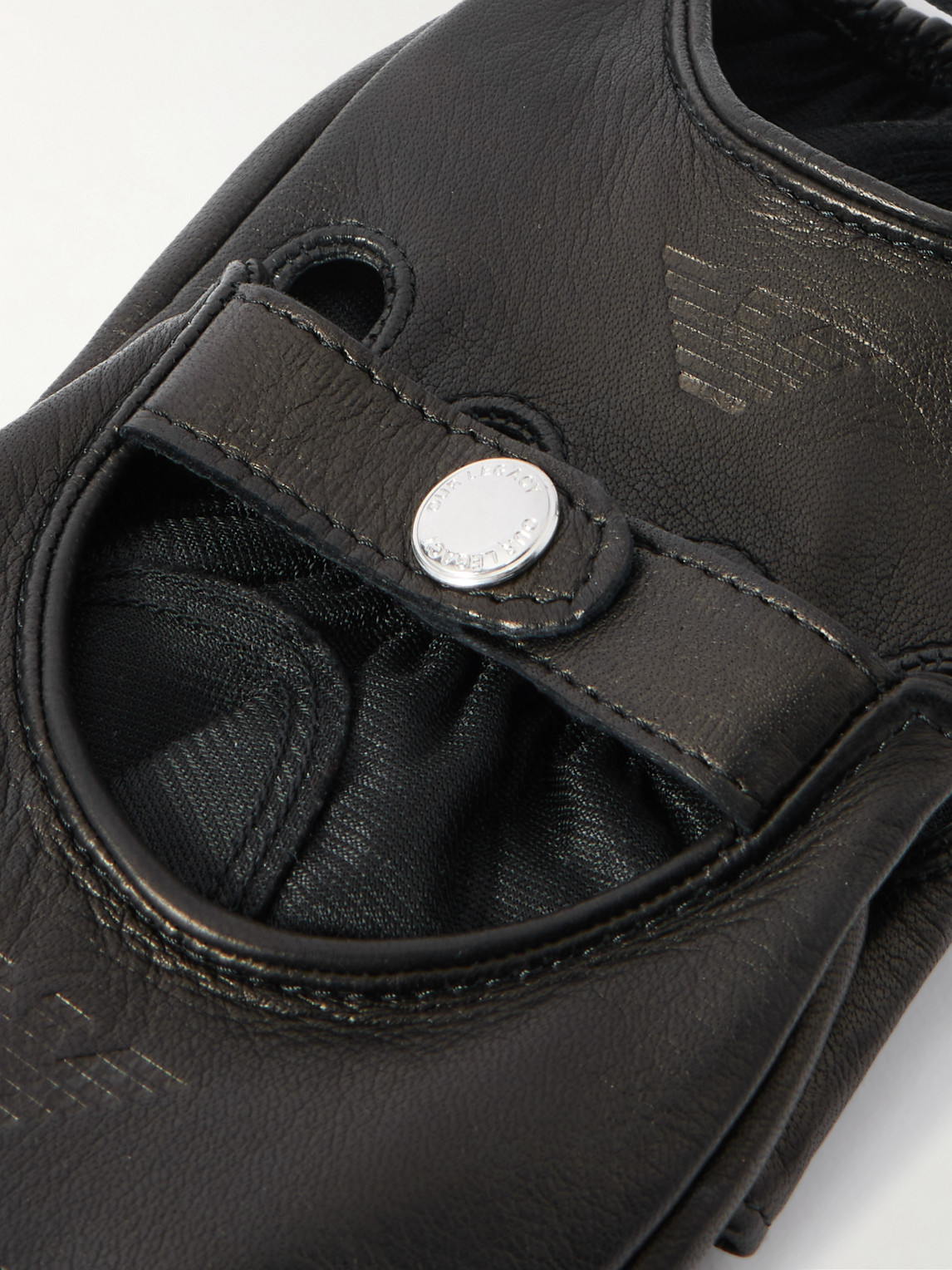 Our Legacy Emporio Armani Leather Gloves