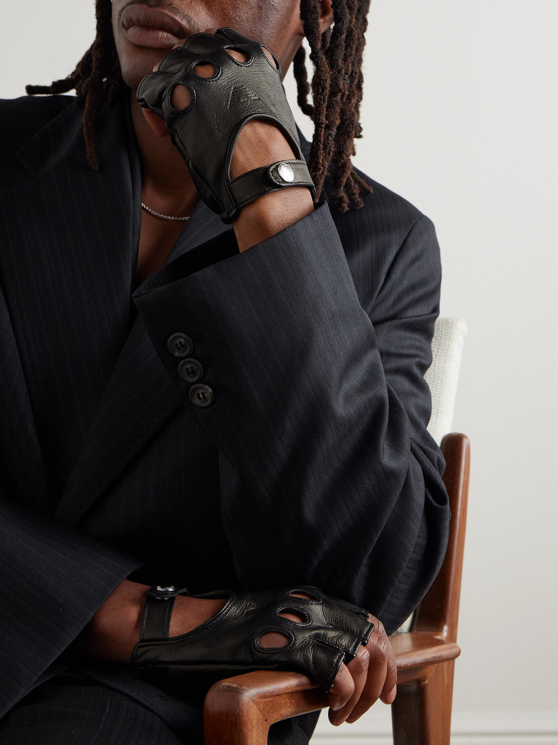Our Legacy Emporio Armani Leather Gloves