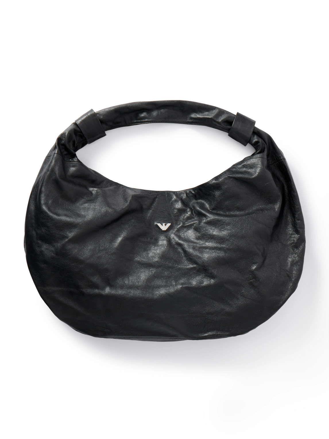 Our Legacy Emporio Armani Crinkled-leather Tote Bag