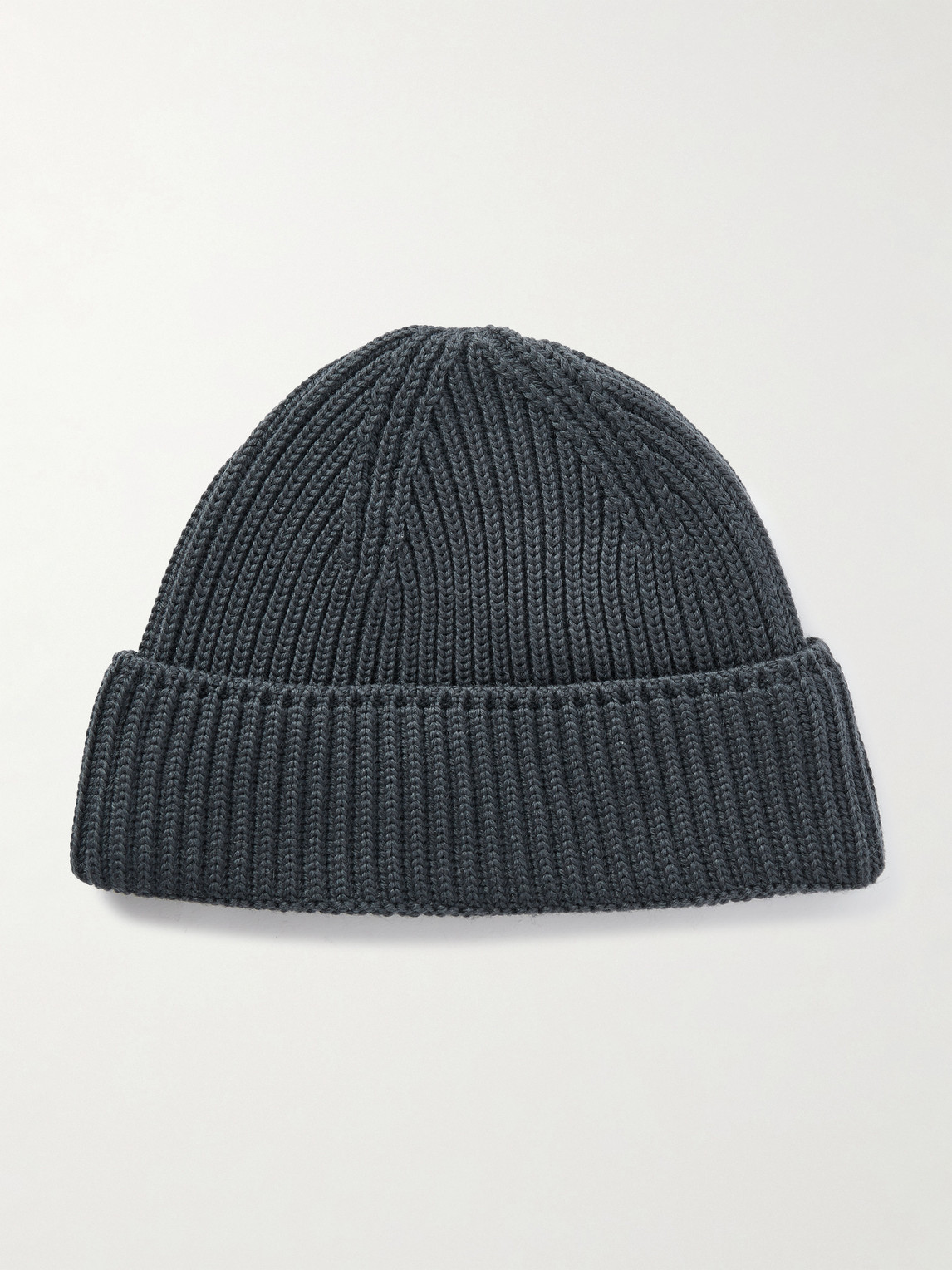 S.N.S. Herning Fender Ribbed Virgin Wool Beanie - Men