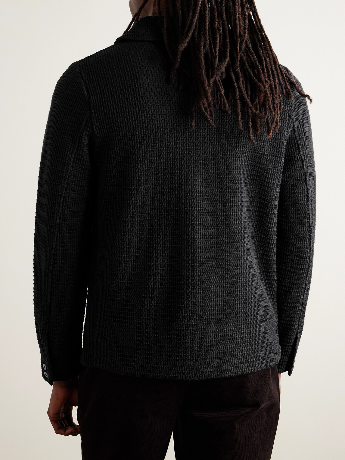  S.n.s. Herning - Radial Virgin Wool Jacket - Men - Gray - M 