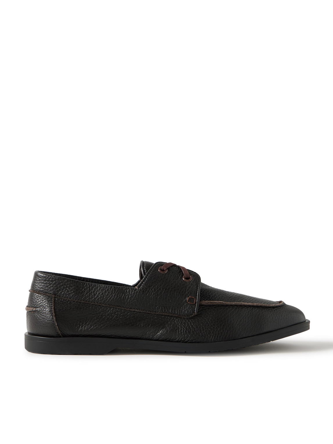 Devon Full-Grain Leather Boat Shoes