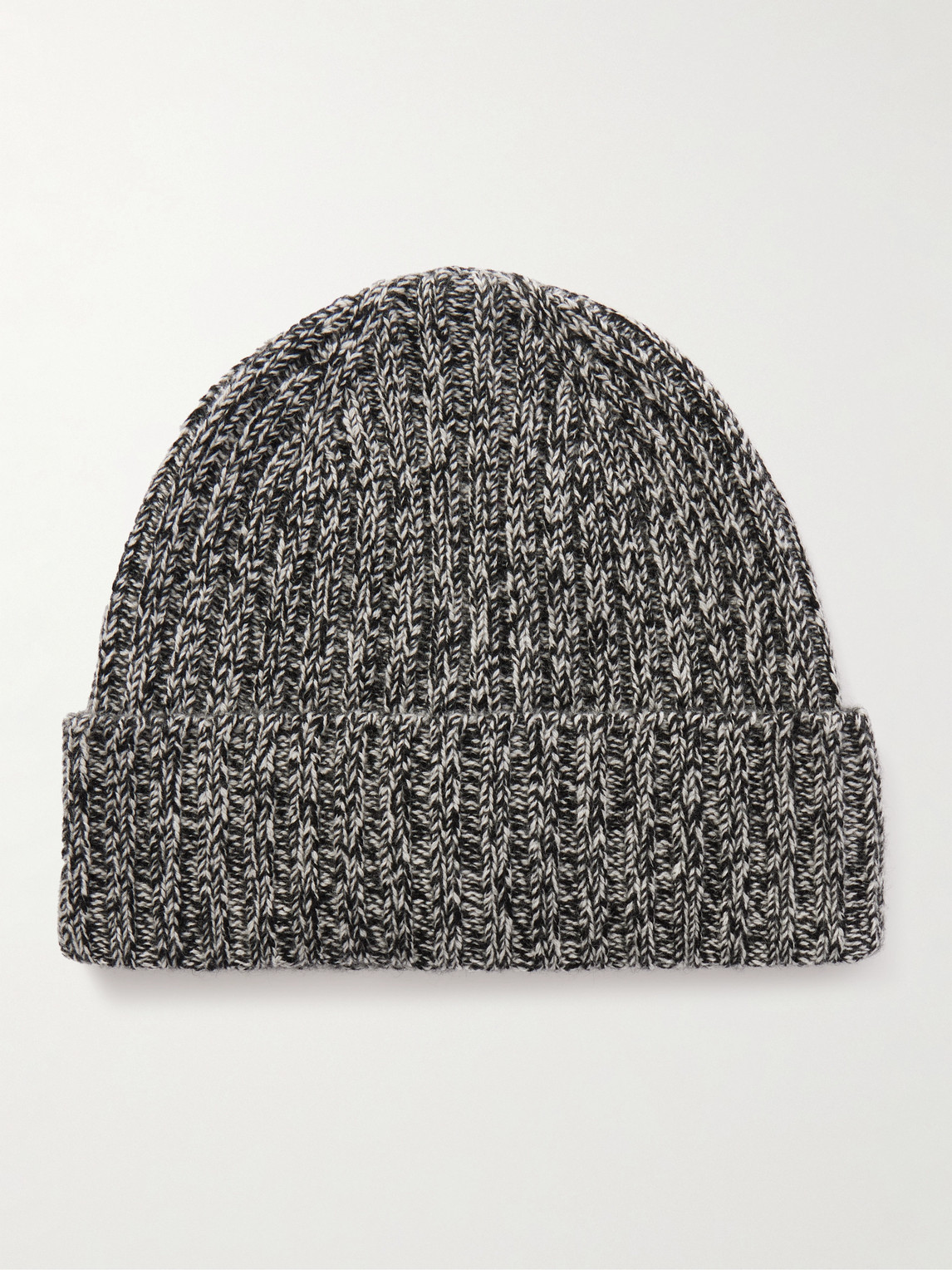 MR P. Ribbed Wool and Cashmere-Blend Beanie - Men