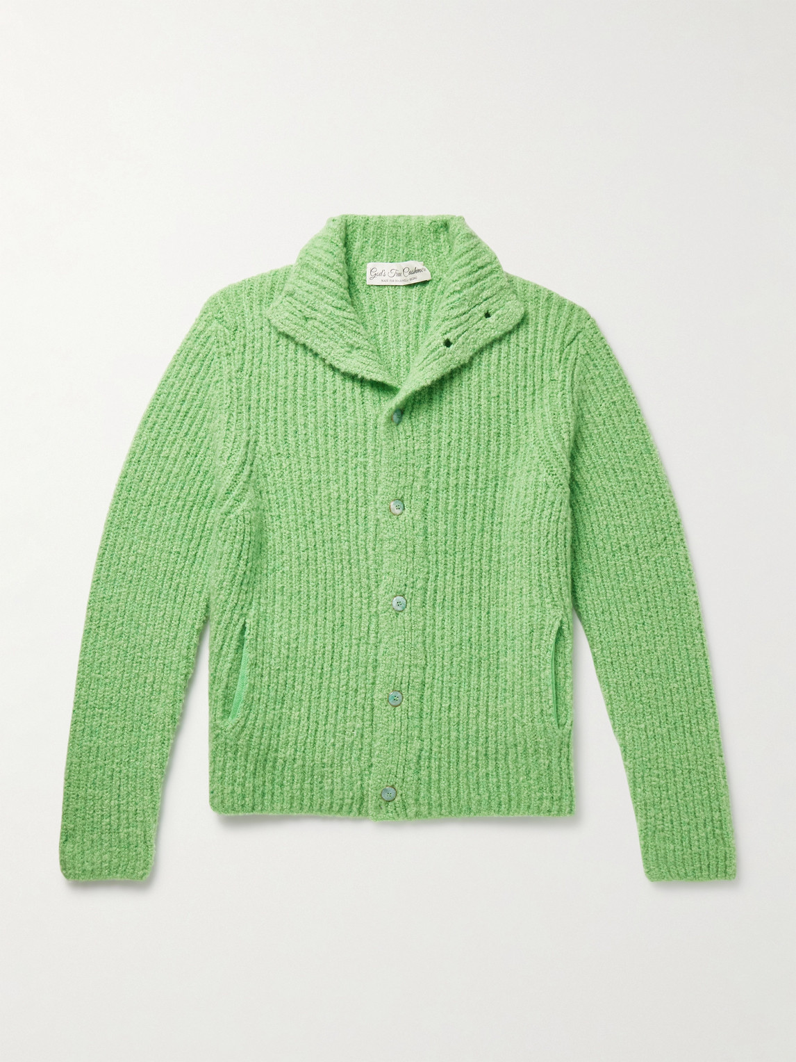 God’s True Cashmere – Cloud Ribbed Cashmere Cardigan