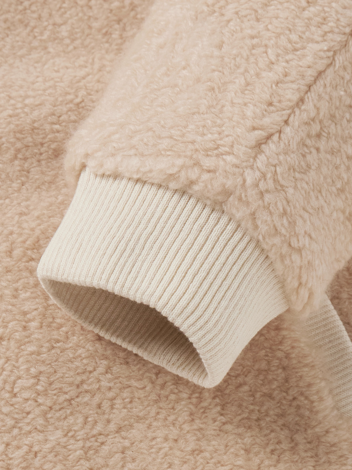 God's True Cashmere Cashmere-fleece Bomber Jacket In Pink