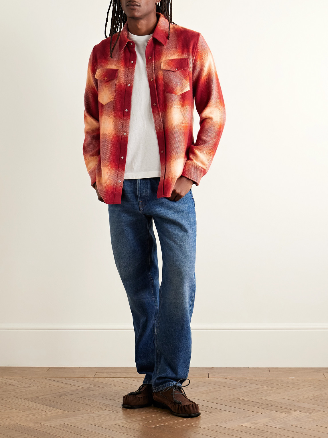 Cashmere Shirt Checked