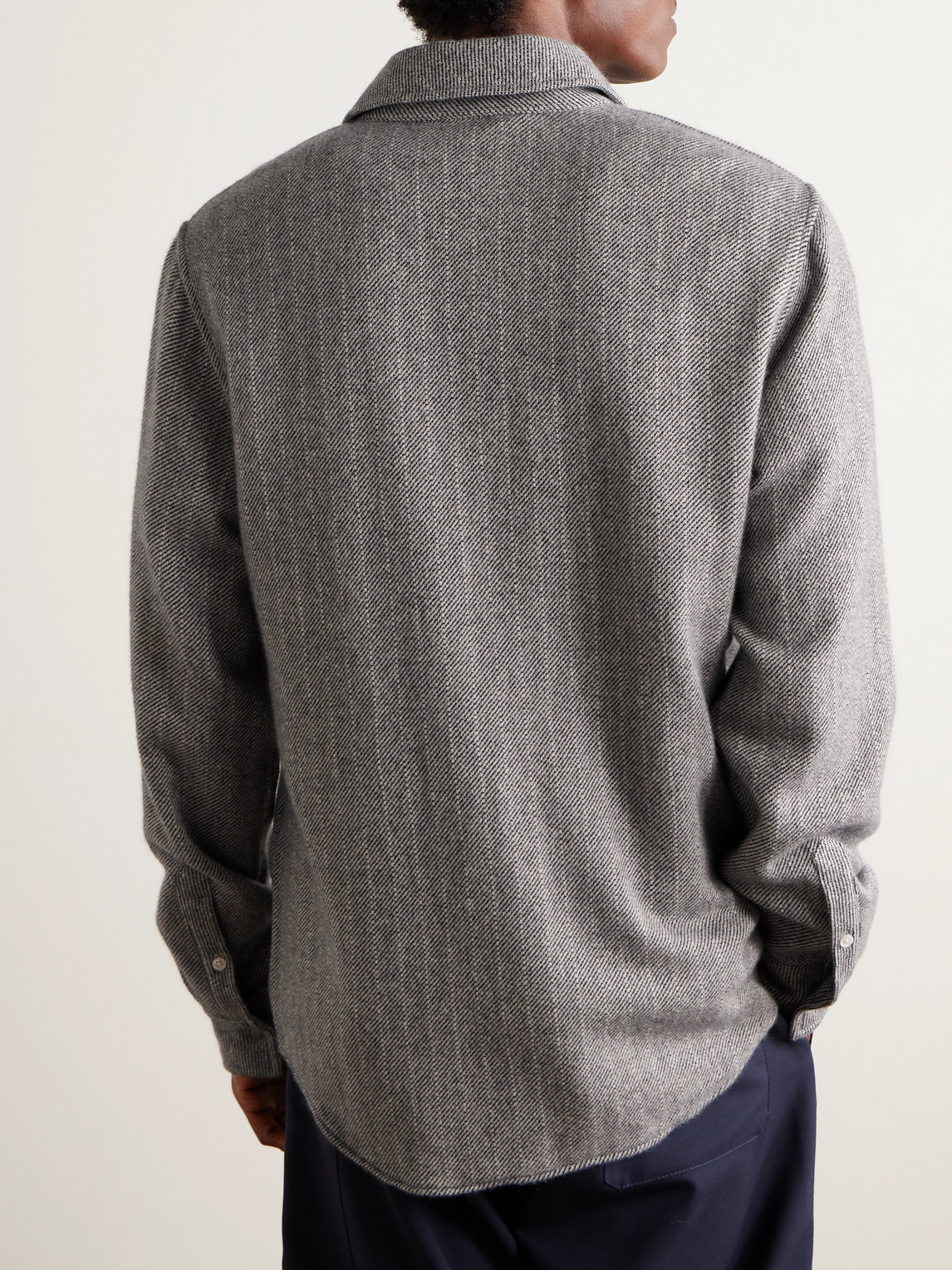 Cashmere Shirt Striped