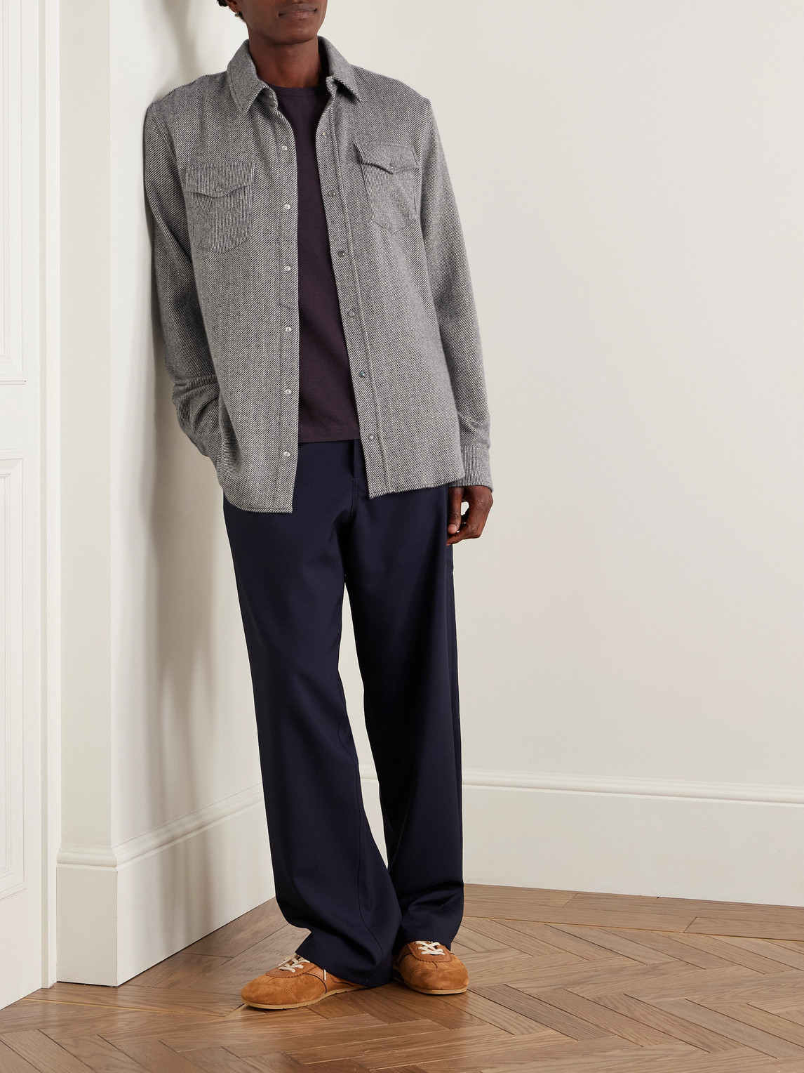 Cashmere Shirt Striped