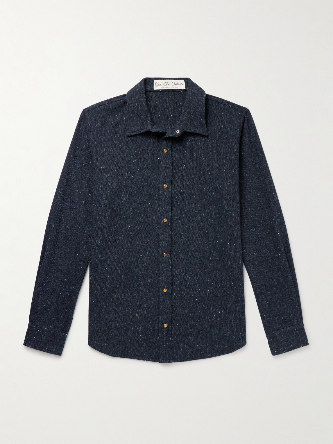 God's True Cashmere Cashmere and Wool-Blend hirt - Men