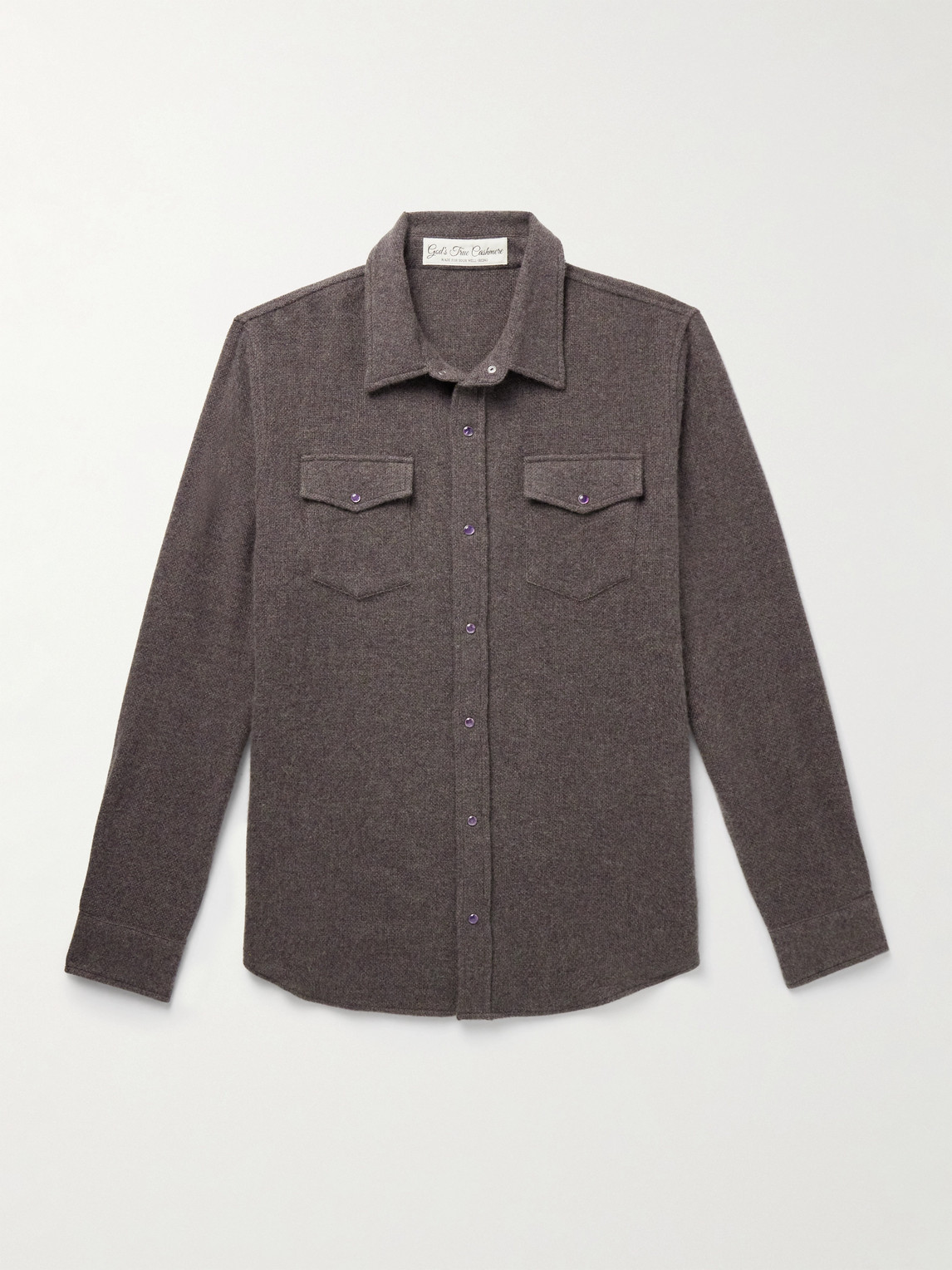 God's True Cashmere Cashmere hirt - Men