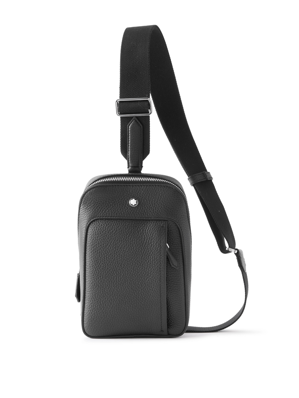 Montblanc Extreme 3.0 Full-grain Leather Sling Backpack In Black