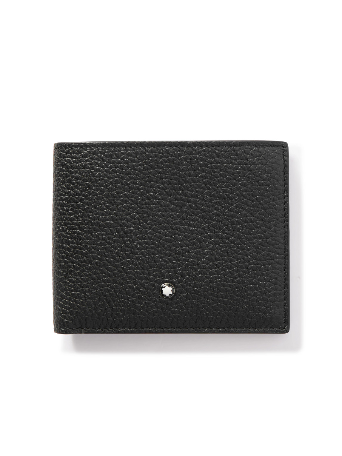 Montblanc Full-grain Leather Wallet In Black