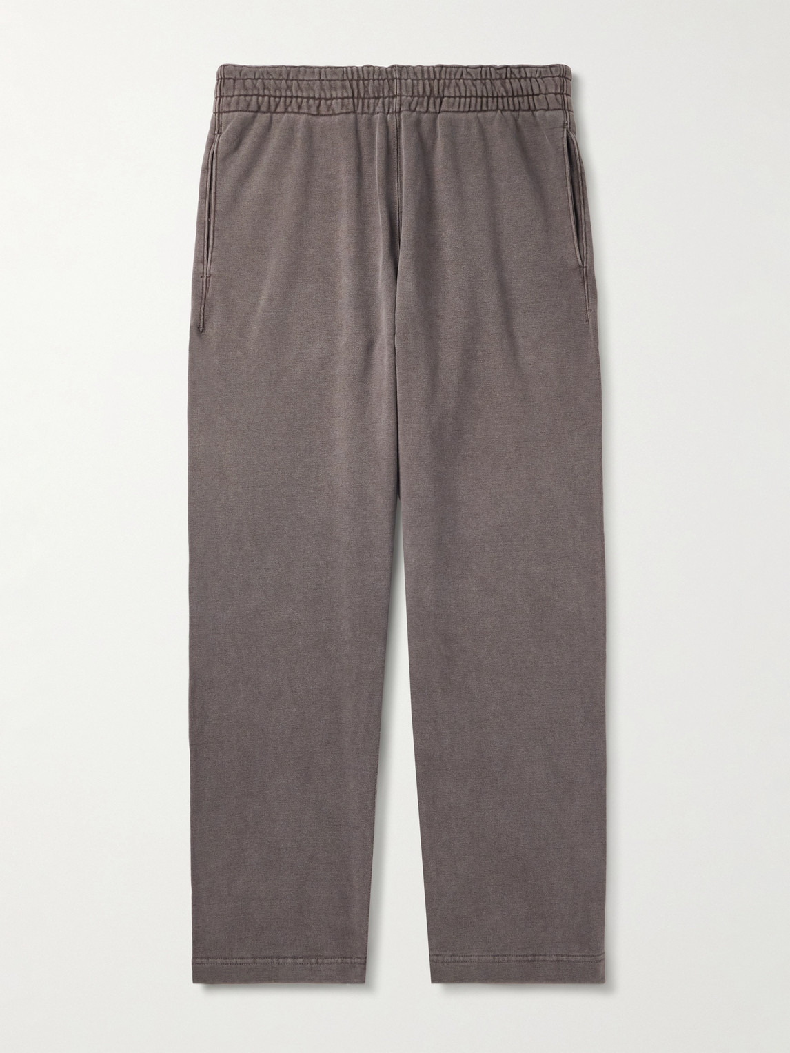 Remi Relief traight-Leg Cotton-Jersey weatpants - Men