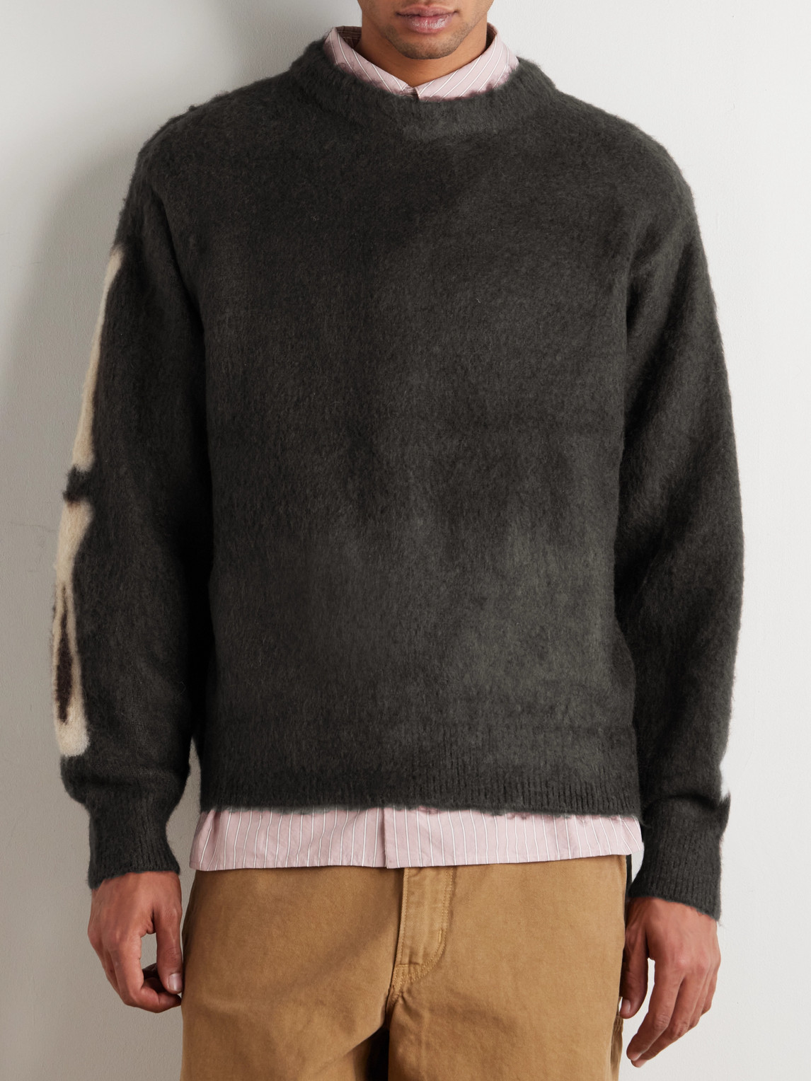  Remi Relief - Woven Sweater - Men - Black - S 