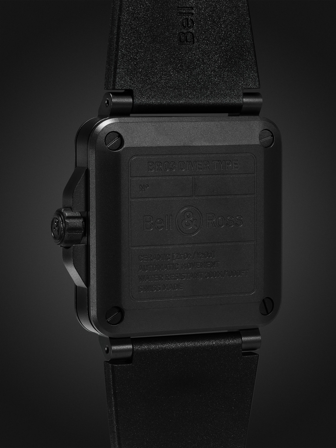  Bell & Ross - Br-03 Diver Full Lum Automatic 42mm Ceramic And Rubber Watch, Ref. No. Br03a-d-lm-ce/srb - Men - Blue 