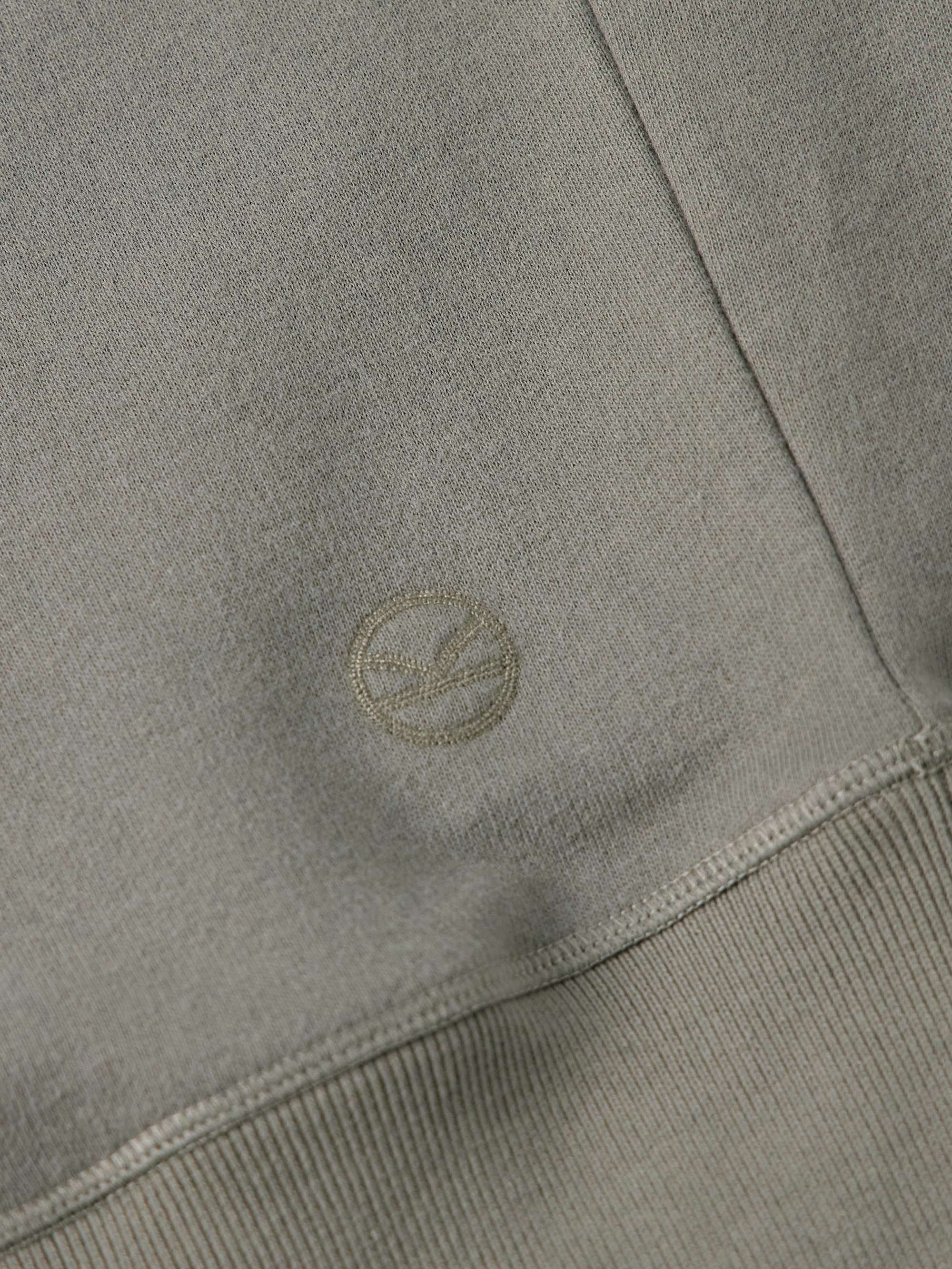 KINGSMAN Cotton and Cashmere-Blend Jersey Sweatshirt