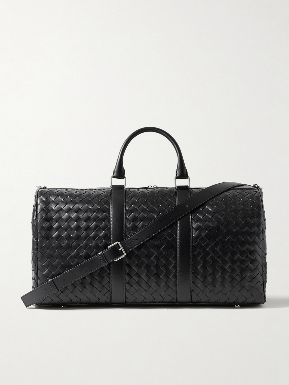 Bottega Veneta Intrecciato Leather Duffle Bag - Men