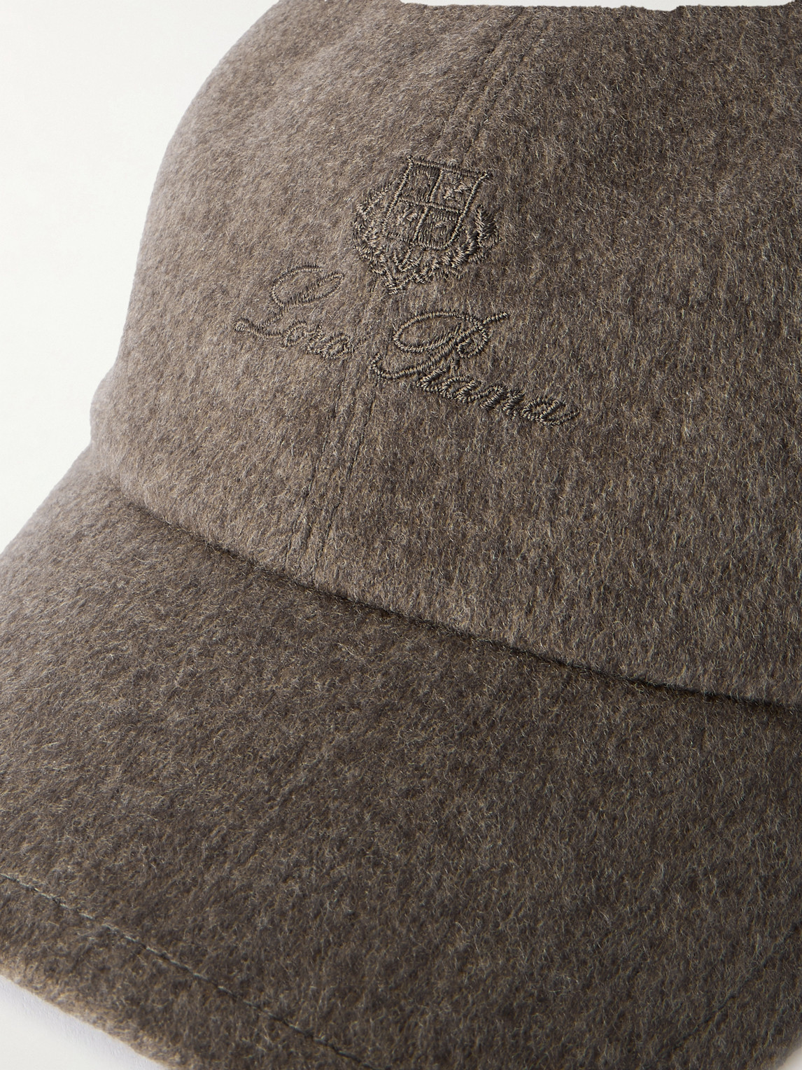 Loro Piana Logo-embroidered Storm System® Cashmere Baseball Cap