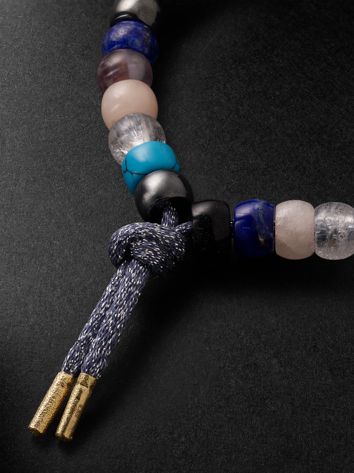 Carolina Bucci Firenze Forte 18-karat Gold Multi-stone Beaded Bracelet In Multi