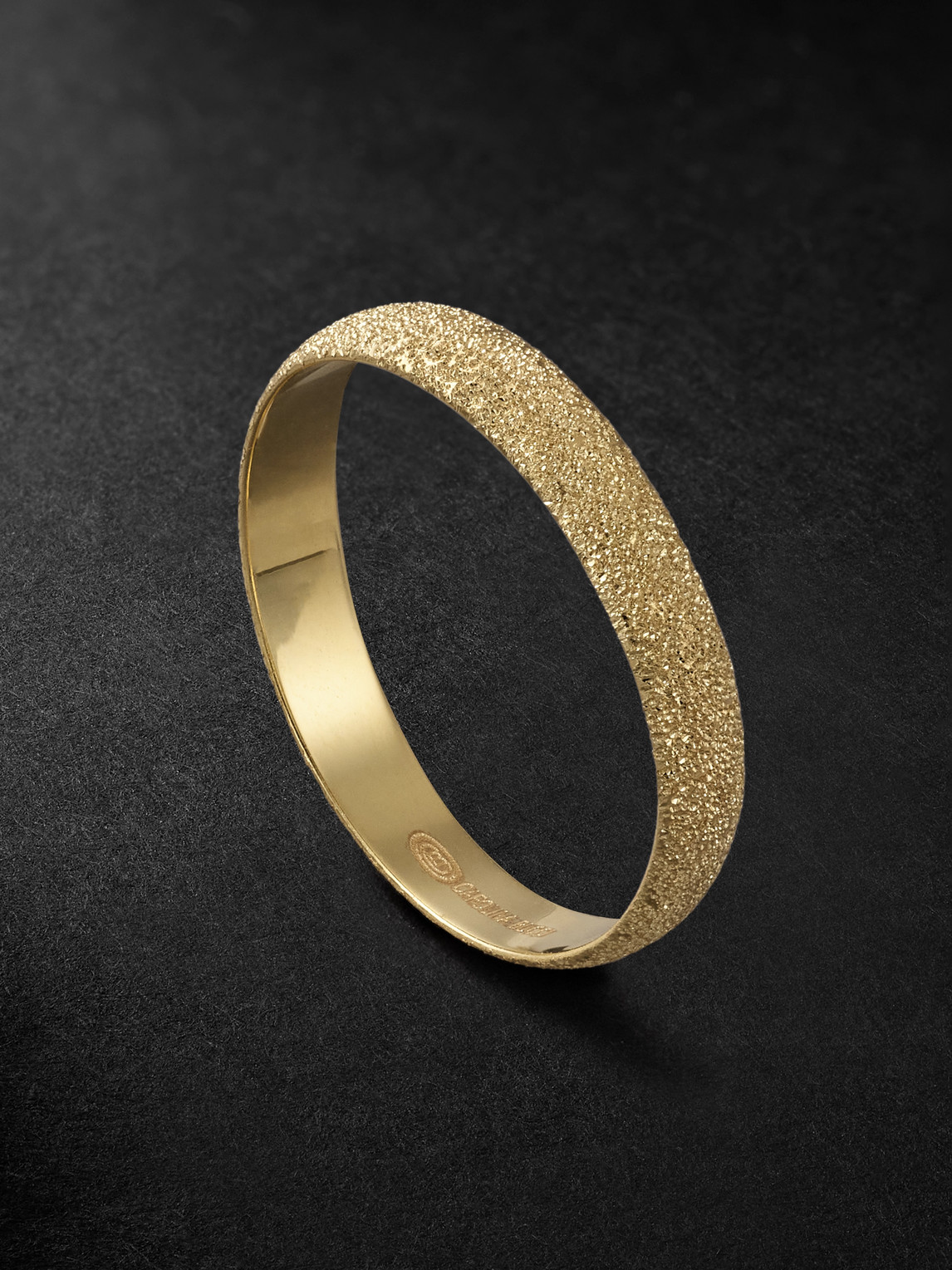 Carolina Bucci Florentine Finish 18-karat Gold Ring